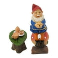 thumbnail image 1 of 2 Uds Gnomos De Jardín Buena Suerte Impermeable A Prueba De Sol Figuras De Gnomos En Miniatura De Resina Gnomos Adornos De Césped para Patio, 1 of 14