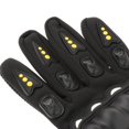 thumbnail image 2 of Gants de Planche à Roulettes de Descente Gants de Longboard Accessoires de Skate Protection des Bras avec Rouge, 2 of 9