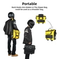 thumbnail image 4 of Rhinowalk Waterproof Motorcycle Saddle Bag Quick Release Luggage Bag Large Capacity Side Storage Organizer 15L with Removable Inner Compartment Pouch, 4 of 8