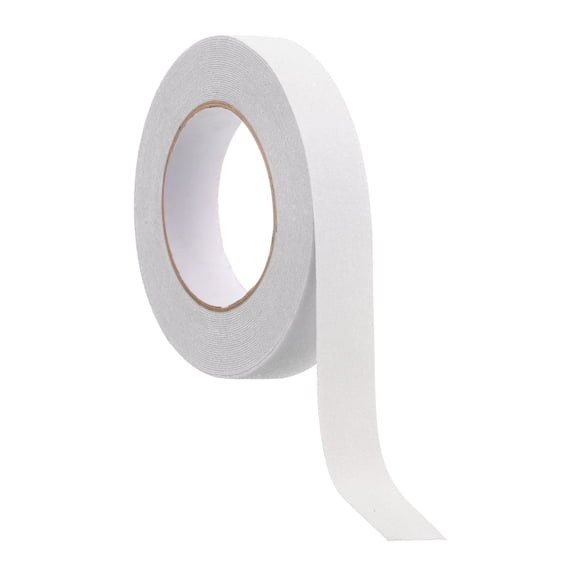 Uxcell Anti Slip Traction Tape 1" x 33ft Waterproof Non-Slip Grip Tape Non Skid Stair Treads Tape for Indoor Outdoor Stair Steps, White