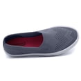 thumbnail image 6 of Laforst Jazz 3160 Womens Synthetic Slip Resistant Server Waitress Slip On Flats Pewter, 6 of 8
