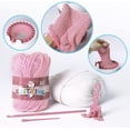 thumbnail image 3 of Knitting Machine 22 Needles, Spinning Knitting Loom Round Double Knitting Machines with Row Counter, DIY Knitting Board Toy for Adults and Kids, 3 of 6