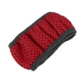 thumbnail image 6 of Unique Bargains Universal Car Red 15" Breathable Steering Wheel Cover Elastic Stretch Mesh Cloth Cover, 6 of 8