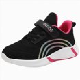 thumbnail image 4 of yboeqw Girls Mid Large Size Mesh Breathable Running Shoes Childrens Lightweight School Sports Sneakers Size 11.5, 4 of 6