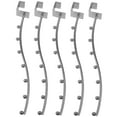 thumbnail image 5 of Raindrops 5Pcs Retail Hanger Holder Minimalist Metal Frame Hanger Hooks for Closet, 5 of 8