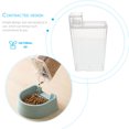 thumbnail image 2 of LIFKOME 1Pack Transparent Cereal Storage Container Food Storage Square Kitchen Canisters, 2 of 8