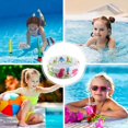 thumbnail image 4 of Inflatable Backyard Pool FamilySized Splash Zone, Durable BlowUp Tub (White Dinosaur, 60cm), 4 of 4