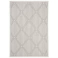 thumbnail image 5 of SAFAVIEH Machine Washable Rug Indoor/Outdoor Bermuda Collection - Bermuda Carleen Geometric Indoor/Outdoor Area Rug, Cream/Grey, 8' x 8' Round, 5 of 5