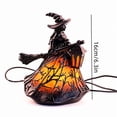 thumbnail image 3 of CaiYueKe Resin Witch LED Decor Lamp, USB Powered Halloween Night Light for Tabletop Shelf Mantel, Gothic Spooky Home Accent for Party Office, Eerie Glowing Witch Figure for Holiday Ambiance, 3 of 6