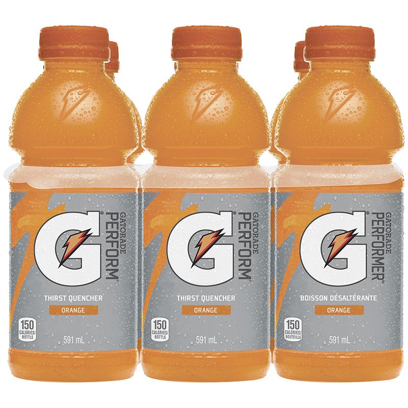 Gatorade Orange 591ml, Pack of 6 Walmart Canada