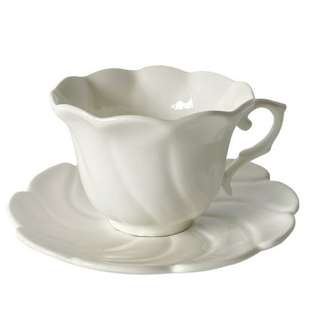 

European Retro Ceramic Mug Coffee Cup English Afternoon Tea Ceramic Coffee Cup and Saucer Set Mini Coffee Cup B