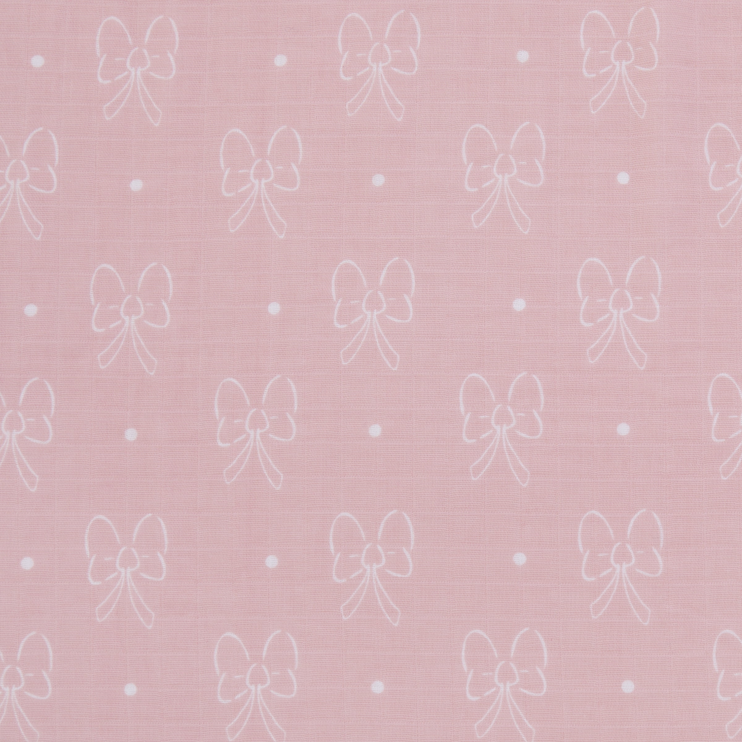 Minnie Mouse 2-Pack 100% Cotton Muslin Swaddle Blankets, Pink for Infant Girls