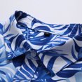thumbnail image 4 of Camisa estampada para hombre, camisa de temperamento ajustada, camisa informal de manga larga con solapa Floral para hombre, camisa de talla grande versión coreana para hombre Pompotops  oipoqjl50359, 4 of 7