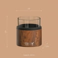 thumbnail image 3 of ASOBU NA-LAO21WOOD Whiskey Kuzie (Brown), 843631169568, 3 of 7