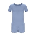 thumbnail image 5 of CHUMUD Pajama Set for Women Petite 2 Piece Soft Comfy Lounge Outfits Short Sleeve Pj Sleepwear Shorts Sets Loungewear Summer Casual, 5 of 6