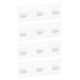 thumbnail image 3 of Ganchos adhesivos para estante de ducha, ganchos de repuesto, soporte para estante de baño, 4 Uds., 3 of 5