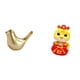 thumbnail image 1 of Figura de pájaro,Figura de pájaro dorado,decoración para el hogar,estatua de animal,Estatuas decorativas de pájaros pequeños,accesorios de exhibición,Estatua de serpiente china,Estatua de, 1 of 6