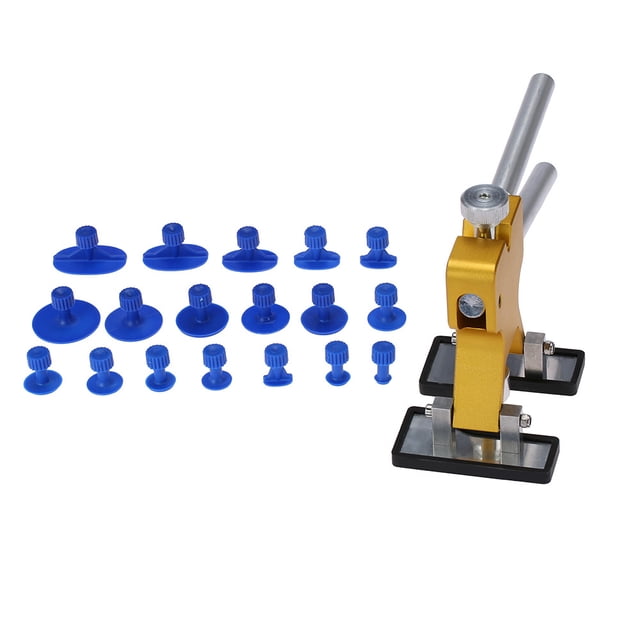 Desabollador Cuerpo de Coche Extractor de Dent Lifter Herramienta de Reparación Extractor + 18 Tabs TOMSHOO Desabollador