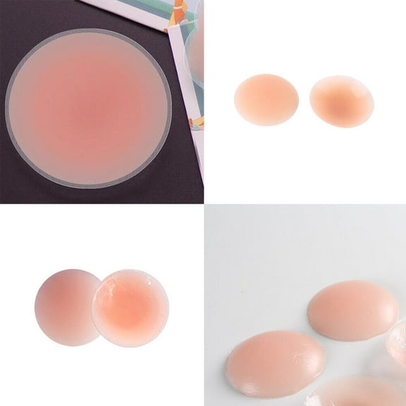 US 10-20 Reusable Nipple Pasties Adhesive Breast Covers Invisible Nipple Sticker