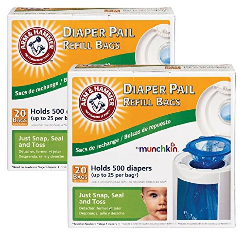 munchkin diaper pail refills walmart
