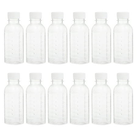 

12pcs Multipurpose Juice Bottles Beverage Storage Bottles Water Containers