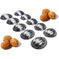 thumbnail image 2 of Metal Mold Form Nuts For Sweet Russian Nuts Oreshki Pastry Cookie Nutlets (Set of 40 pcs), 2 of 7