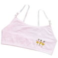 thumbnail image 2 of BLTIBY Cotton Girls Training Bra Cami Training Seamless Thin Adjustable Bras for Teens Comfortable Fashion Bralette Pink S, 2 of 3