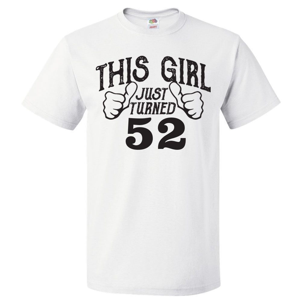 52 birthday shirts