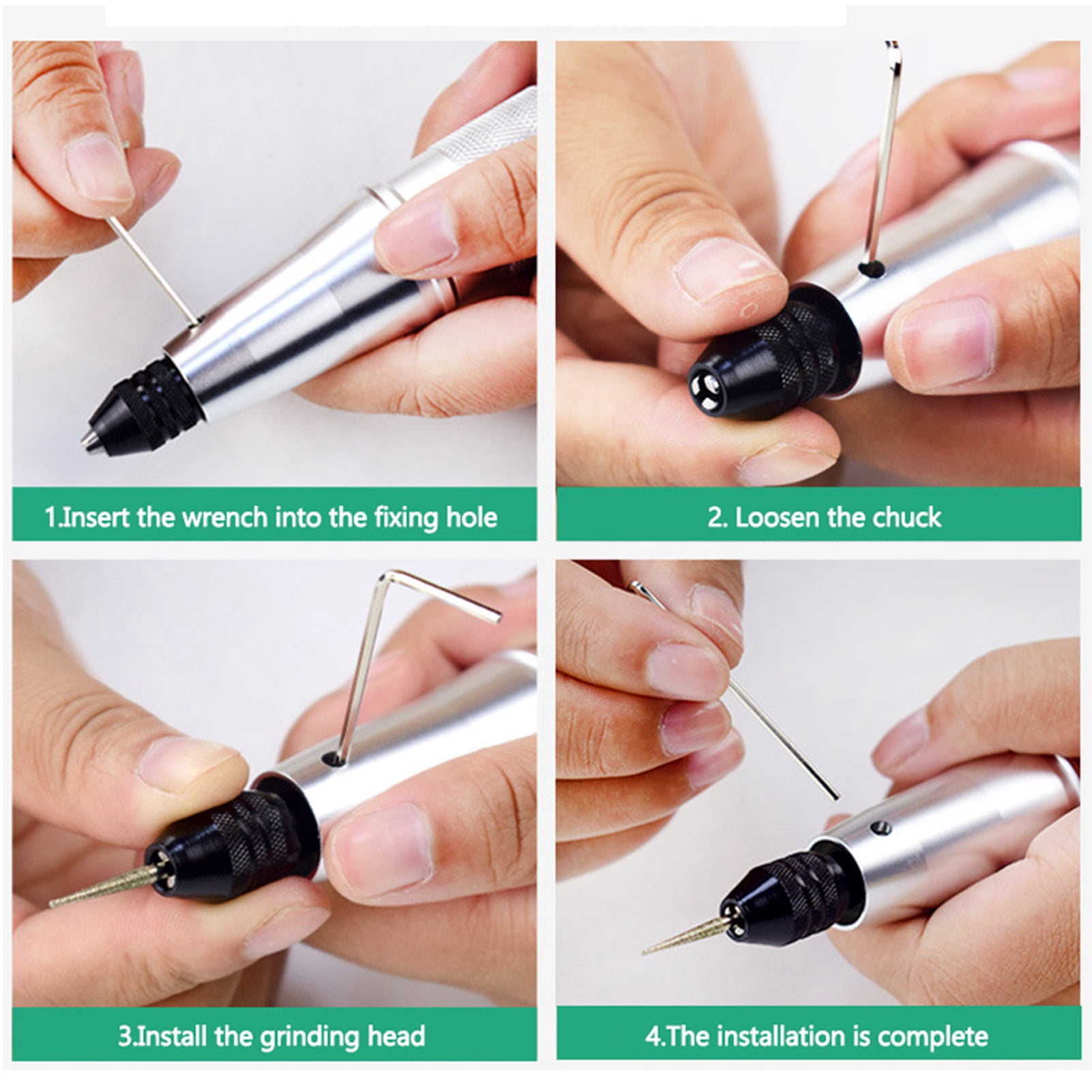 Rechargeable Electric Grinding Machine 18000r/min 3.7V Rechargeable Electric Grinding Pen For Grinding Polishing Drilling