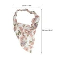 thumbnail image 4 of Unique Bargains 1 Pc Fashion Flower Headwrap for Women White, 4 of 6
