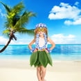 thumbnail image 3 of Kit de Accesorios para Disfraz PHOGARY Falda Hula Hawaiana para Niños, 3 of 6