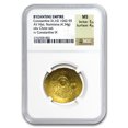 thumbnail image 3 of Byzantine Gold Histamenon Constantine X (1059-67 AD) MS NGC, 3 of 3