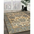 thumbnail image 3 of Ahgly Company Machine Washable Indoor Rectangle Traditional Brown Area Rugs, 5' x 7', 3 of 7