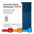 thumbnail image 3 of Naturehike White Goose Down Lightweight Sleeping Bag Compact Waterproof for Adults, 3 of 7