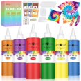 thumbnail image 1 of Kit de tinte anudado HTVRONT, grande, 500 ml, 6 colores vibrantes, no tóxico, 1 of 7