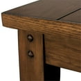 thumbnail image 4 of Pemberly Row Transitional Wood Square Lamp Table in Dark Brown, 4 of 5