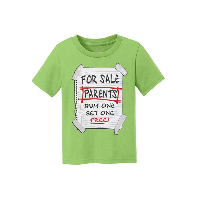 T-Shirt en Coton pour Enfants - Vert Lime - Moyen