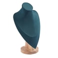 thumbnail image 1 of Busto de maniquí para joyería, soporte de madera para colgar joyas, para exhibir en casa, para mujer L, 1 of 9