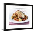thumbnail image 1 of Monkfish Rolls Wrapped in Parma Ham with Roasted Vegetables, Framed Art Print Wall Art Sold by Art.Com, 1 of 5