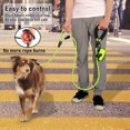 thumbnail image 3 of GHSDFBB Plutus Pet Rope Dog Leash 6ft Long,Traffic Padded Two Handle,Heavy Duty,Reflective Double Handles Lead for Control Safety Training,Leashes for Large Dogs or Medium Dogs,Dual Handles Lead, 3 of 6