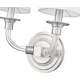 thumbnail image 6 of Z-Lite Katerina 2 Light Wall Sconce in Brushed Nickel Frame Finish, 6 of 8
