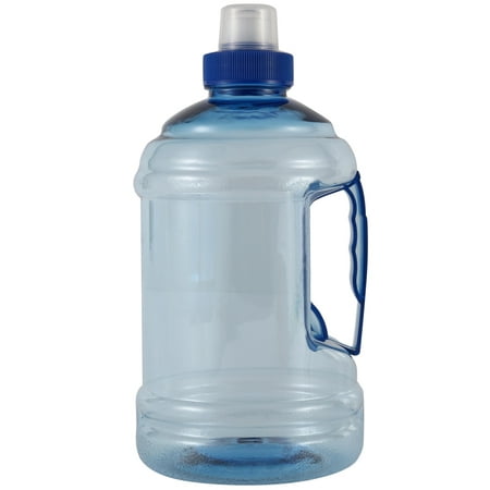 

1L Big Large BPA Free Sport Gym Training Party Drink Water Bottle Cap Kettle Color:Blue Capacity:1 L