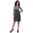 thumbnail image 2 of Moomaya Womens T-shirt Dress Full Sleeve Sequin Patch Pocket Summer Dresses, 2 of 8