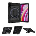 thumbnail image 6 of 3in1 Rotating Stand Case for Xiaomi Redmi Pad Pro/Xiaomi Poco Pad 12.1 inch 2024 with Hand/Shoulder Strap, Shockproof Rugged, Black, 6 of 7