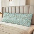 thumbnail image 2 of Balery Cute Honeybees Funda Protectora para Almohada Corporal de Algodón Hipoalergénico con Cierre(55 x 21 pulgadas), Almohadas No Incluidas, 2 of 7