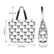 thumbnail image 5 of Fotbe Coffee To Go Pattern Bolsa Tote Estética de Lona con Estampado para Mujer - Bolsa Reutilizable de Hombro Casual para Vacaciones, Compras, Trabajo y Gimnasio, 5 of 8