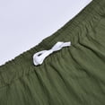 thumbnail image 3 of Gubotare Women Casual Shorts Women's Classic-Fit Knit Pull-On Short,Army Green XL, 3 of 3