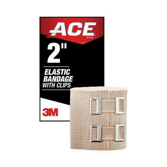 2PK ACE Elastic Bandage with E-Z Clips, 2 x 50 (207310)