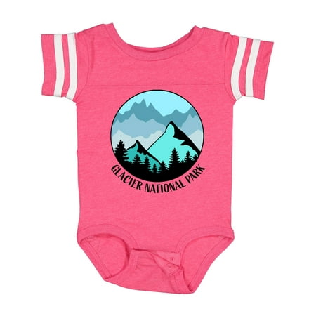 

Inktastic Glacier National Park Montana Mountains Gift Baby Boy or Baby Girl Bodysuit