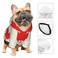 thumbnail image 3 of Gaeub Happy Canada Day Print Small Pets Wear Hoodies,Dog Pullover,Cat Apparel,Fashion Pet Clothing,for Small Medium Dogs and Cats-Small, 3 of 7